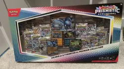 Pokemon TCG Prismatic Evolutions Lucario Ex & Tyranitar Ex Premium Collection - Image 1