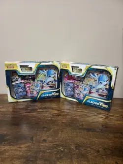 Pokemon TCG Leafeon Vstar Special Collection Box Factory - 2 pack -- T5 - Image 2