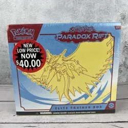 Pokemon TCG: Scarlet & Violet Paradox Rift Elite Trainer Box New Sealed 820650854163 - Image 1