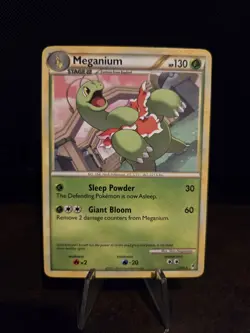 Pokemon TCG Meganium 27/95 Call of Legends Regular Rare 🌟🌟🌟 - Image 1