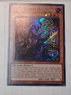Yu-Gi-Oh! TCG Primite Dragon Ether Beryl - BLMM-EN130 - 1st ed Secret Rare - Image 1