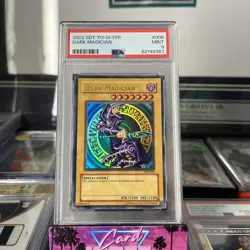 2002 Yu-Gi-Oh! Dark Magician SDY-006 Ultra Rare PSA 9 MINT - Image 1