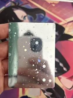 Holographic Blank Genuine Pokemon Card - Swirl Holo - Near Mint - Image 1