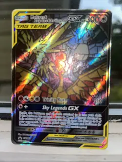 Moltres and Zapdos and Articuno GX SM210 Holofoil Promo Card - Image 3