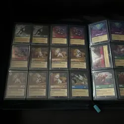 Lorcana Card Binder Full Over 500 Cards Bulk Lot With Sleeves All Rares Or Foil - Image 5