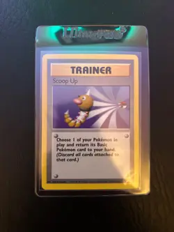 Scoop Up 78/102 - Rare - Base Set - NM Non Holo 1999 - Pokemon Card WOTC - Image 1