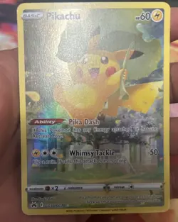 Pokemon TCG Pikachu Crown Zenith: Galarian Gallery GG30/GG70 NM (2 Cards) - Image 3