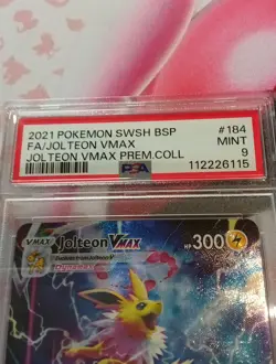Jolteon VMAX SWSH184 Promo Premium Collection 2021 PSA 9 Graded Pokemon Card - Image 4