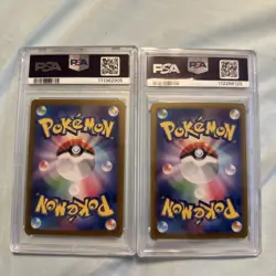 PSA 10 Iono's Wattrel & Kilowattrel AR sv9 Battle Partners Japanese Pokemon Card - Image 2
