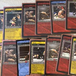 WWE Raw Deal CCG/ 40 Nice Cards In Penny Sleeves, 2000-2006 - Image 3