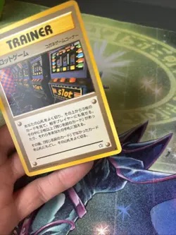 (VP) Arcade Game Slot Machine Card Pokemon Card Old Back Pokemon Trainer LP - Image 3