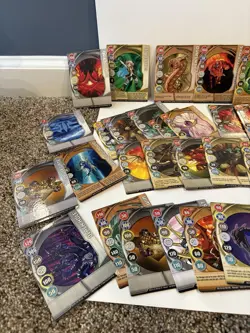 Over 100 Vintage Bakugan Cards! Mixed Lot Of Metal And Paper Cards! - Image 2