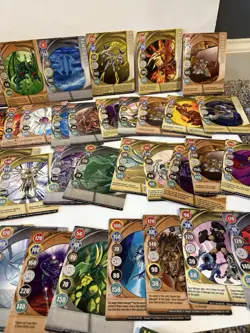 Over 100 Vintage Bakugan Cards! Mixed Lot Of Metal And Paper Cards! - Image 5
