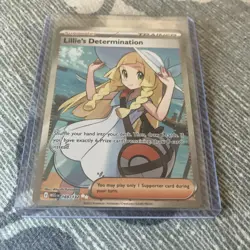 Pokemon TCG Mega Evolution Lillie’s Determination Full Art Trainer Card 169/132 - Image 2