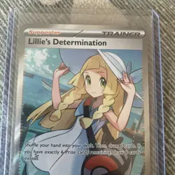 Pokemon TCG Mega Evolution Lillie’s Determination Full Art Trainer Card 169/132 - Image 3