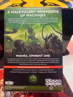 Magic The Gathering MTG Brothers’ War Commander Deck Mishra’s Burnished Banner - Image 2