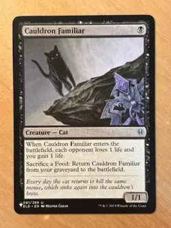 Magic the Gathering MTG Cauldron Familiar The List NM - Image 1
