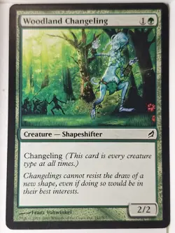 Woodland Changeling - Lorwyn - Magic the Gathering MTG Nice! - Image 1