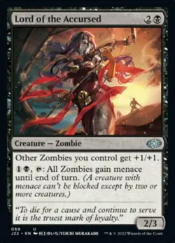 Lord of the Accursed Light Play, English Magic the Gathering MTG Jumpstart 2022 - Image 1