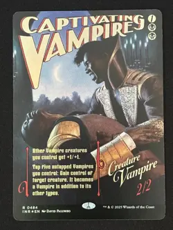 1x MTG Captivating Vampire (Showcase, Foil) - Innistrad Remastered (INR) #484 - Image 1