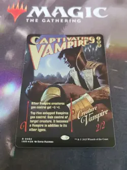 Mtg. Captivating Vampire. Foil Poster Showcase. Innistrad Remastered. Pack Fresh - Image 1