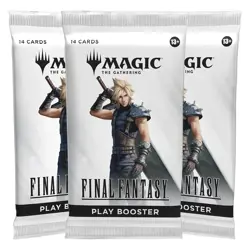 3x SEALED FINAL FANTASY PLAY BOOSTER - MTG - Magic the Gathering - Image 1