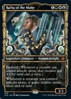 1x RAFIQ OF THE MANY - The List - MTG - NM - Magic the Gathering - Image 1