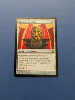 MTG Champion's Helm: Commander #244 - NM-MT - Image 1