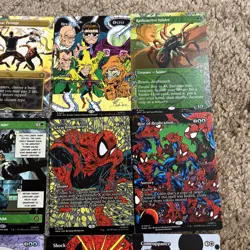 MTG Magic The Gathering Marvel Spider-Man Lot BORDERLESS Spider-Sense Promo - Image 3