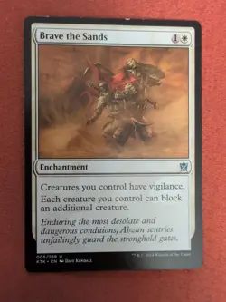Brave the Sands Khans of Tarkir Regular - Image 1