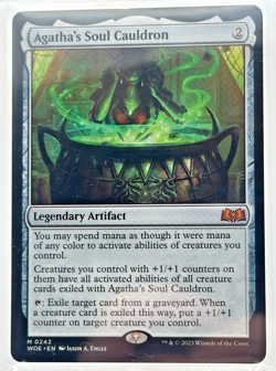 NM - Agatha's Soul Cauldron - #0242 - Wilds of Eldraine - Image 1