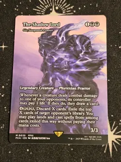 The Shadow Lord - Gix, Yawgmoth Praetor, Final Fantasy, FCA MTG TCG - Image 1