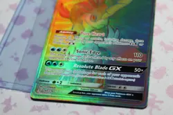 Pokemon Keldeo GX 240/236 Sm-Unified Minds Holo Secret Rare Full Art Rainbow NM - Image 3