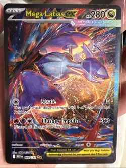Pokemon TCG Mega Latias EX, SIR 181/132 Mega Evolution, English NM - Image 1