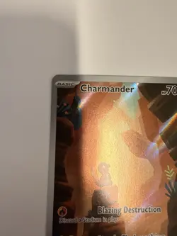 Pokemon TCG Charmander 168/165 Sv: Scarlet & Violet 151 Holo NM - Image 2