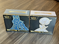 Pokemon Center Mega Evolution Gardevoir & Lucario ETB Elite Trainer Box Set of 2 - Image 1