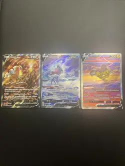 Pokemon TCG Crown Zenith Suicune v GG38, Raikou v GG41, Entei v GG36 NM - Image 1