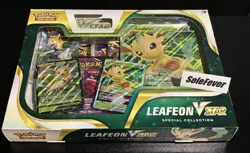 Pokemon TCG Leafeon V STAR Special Collection 699-17154 - Image 1