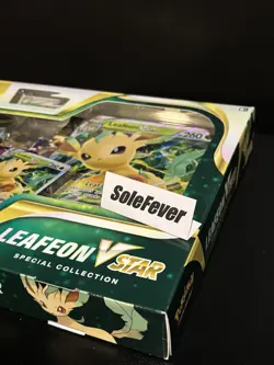 Pokemon TCG Leafeon V STAR Special Collection 699-17154 - Image 3