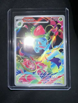 Ivysaur Illustration Rare 134/132 Near Mint Mega Evolution Pokemon TCG English - Image 1