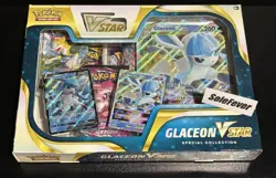 Pokemon TCG Glaceon V STAR Special Collection 699-17155 - Image 1