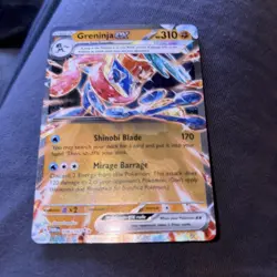 Pokemon Twilight Masquerade Greninja ex METAL GameStop Promo 106/167 (NM) - Image 1