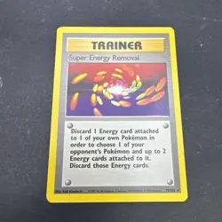 1999 Pokemon Classic - Base Set Super Energy Removal #79 Light Play - Image 1