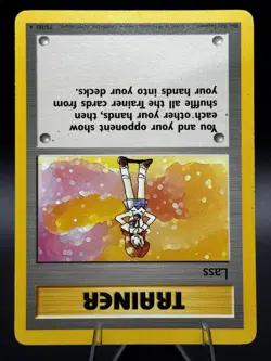 Lass 75/102 Base Set Unlimited Trainer -Non Holo Rare- WOTC -HP- Pokemon Vintage - Image 2