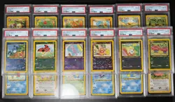 2001 POKEMON SOUTHERN ISLANDS COMPLETE ENGLISH SEQUENTIAL SET PSA GRADED - Image 1