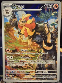 Pokemon - Pyroar 200/193 SV02 - Paldea Evolved Illustration Rare - NM Holo - Image 1