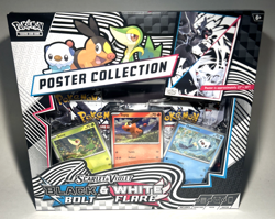 Pokemon Black Bolt & White Flare Unova Poster Collection Box Factory Sealed NEW - Image 1