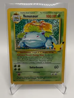 2021 Pokemon TCG Celebrations - Venusaur #15/102 Classic Collection Holo - Image 1