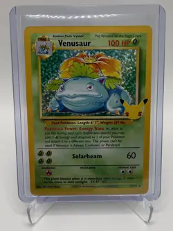 2021 Pokemon TCG Celebrations - Venusaur #15/102 Classic Collection Holo - Image 4