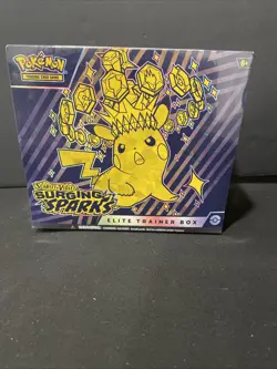 Pokemon Surging Sparks, Scarlet & Violet, Shrouded Fable Factory Sealed ETB LOT - Image 2